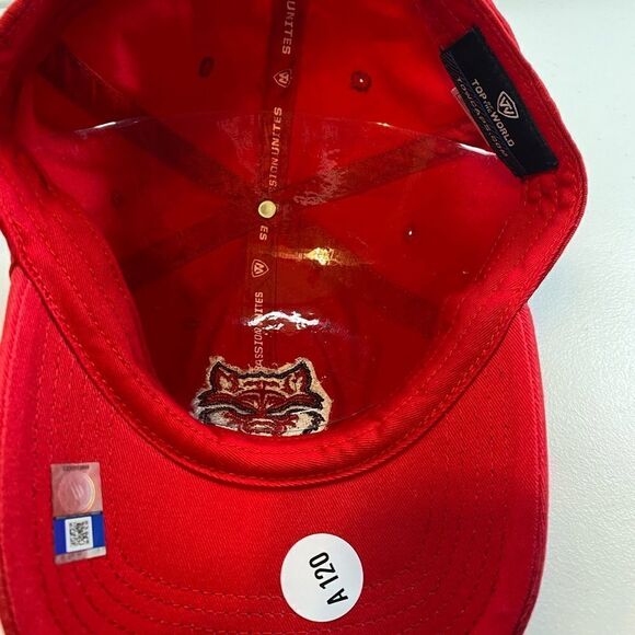 NWT Top Of The World Arkansas State Red Wolves Baseball Cap - Picture 5 of 7